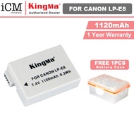 Canon LP-E8 battery Replacement Battery by KingMa LP E8 Li-ion Battery (For Canon EOS 550D EOS 600D EOS 650D EOS 700D)