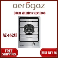 Aerogaz AZ-162SF -30cm stainless steel hob | Single burner | Local warranty | Free Delivery |