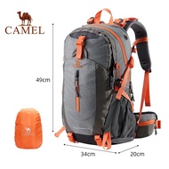 CAMEL 40L Outdoor Lovers Hiking Backpack Multifunctional Trekking Pack Camping Travel Backpack Mount