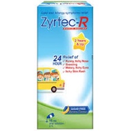 ZYRTEC-R RELIEF OF COLD &amp; ALLERGY FOR KIDS 75 ML