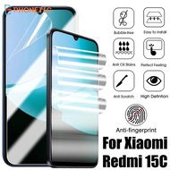 [AUTO&3C]2/5PCS Soft TPU Hydrogel Films For Redmi 15C, HD Ultra Clear Screen Protectors, Screen—Full
