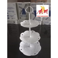 3 Tier Round Plastic Cake Stand