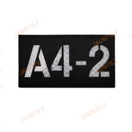 Pager Number Call Sign Patch Infrared Muiticam CP 1/2/3/6B9 Tactical Military Badges Reflective A4-1
