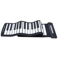 61-Key Thickened Hand-Rolled Piano Portable 61-Key Folding Piano MIDI Keyboard Factory Hand-Rolled P
