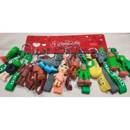 GANTUNGAN Brainrut anomali keychain anomali keychain/ tung sahur and friends keychain/ dozen