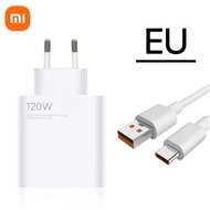 Original Xiaomi 120W Fast Charger HyperCharge Adapter+6A Type-C Cable 67W TurboCharge For Xiaomi 17