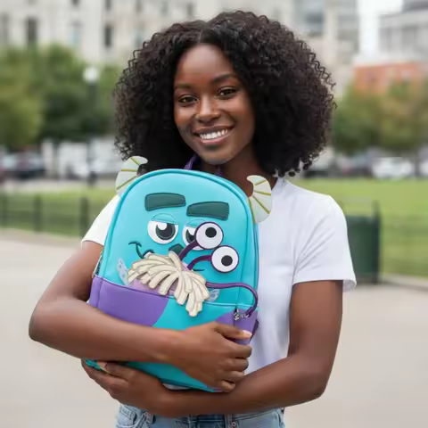 Disney Pixar Monsters Inc Backpack Monster School Bag