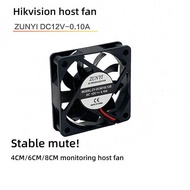 Suitable for Hikvision 4 8 16 32 64ch Video Recorder Silent Cooling ZUNYI ZY-6015L12S Fan NVR Deskto