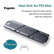 TOP SSD Cooler, Cooling Heatsink SSD Heat Sink, Accessories Aluminum Alloy NVMe SSD Radiator for PS5