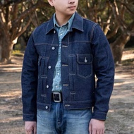 Red Tornado TYPE 2 Denim 14oz Jacket Men’s Autumn and Winter Denim Replication VISVIM101 Indigo Deni