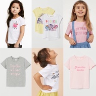 HnM 18m 2y 3y 4y 5y 6y 7y 8y 9y. Girls' t-shirts.