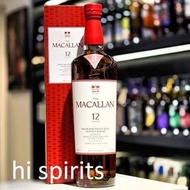 Macallan 12 Sherry Oak 700ml 麥卡倫 12年雪莉桶.