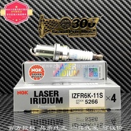 NGK5266/IZFR6K-11S Iridium Spark Plug Universal OE Size 12290-R62-H01