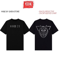 Hades Wolf Head Reflective T-Shirt
