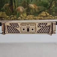 Ashley Mini Power Box Amplifier - Design ELEGAN, Laser Precision, 3mm Plywood Material