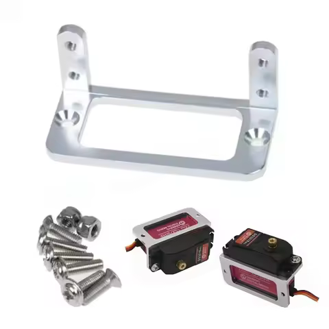 Servo Holder Servo Mount CNC Aluminum Alloy Bracket for RC Boat Car Airplane Standard Digital S3003 