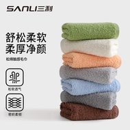 Sanli Towel 40 Pcs Combed Towel 38 * 78 Pure Cotton Towel 120g Adult Plain Color 7A Antibacterial To