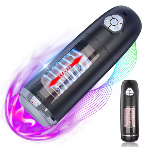 Automatic Male Masturbator Cup Vibration Vibrating Masturbation Machine Vagina Pusssy Blowjob Toys f