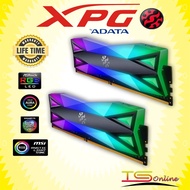 ADATA XPG SPECTRIX D60G RGB 16GB 3200MHZ ( 8GB X 2 ) DDR4 RAM