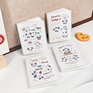 Pandon Stationery Store PD2C CJ2 Bread Puppy a7 Glue Case mini Portable Notebook Student Homework No