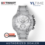 Tissot Gent T1414171103100 T-Race Chronograph Silver Dial Stainless Steel Band Quartz Watch