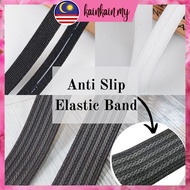 🌸 Anti Slip Elastic Band Getah Black white 1.0cm/ 2.0cm / 2.5cm (70403)