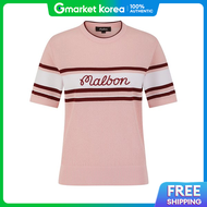 (มาลโบนกอลฟ)มาลโบน เสอถกคอรปวงกลม แขนสน สำหรบผหญง สชมพ (WOMAN) M6222PKT54 PNK