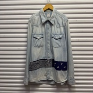 < OPMM >-[Visvim] Amoeba Patchwork Shirt