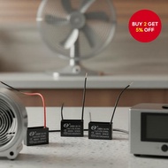 CBB61 1/1.2/1.5/1.8/2/2.5/3/4/5/6/8/10UF Start Capacitor for Ceiling Fan, Floor Fan, Air Conditionin