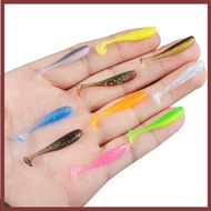 [DT] 100pcs Mini Soft Fishing Lures T-tail Lure Artificial Bait Fishing Gear Accessories [TH]