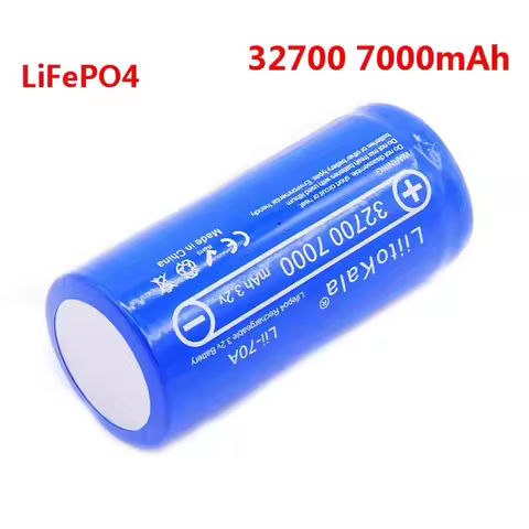 1-5pcs LiitoKala Lii-70A 3.2v 32700 7000mAh lifepo4 rechargeable battery cell 5C discharge battery f