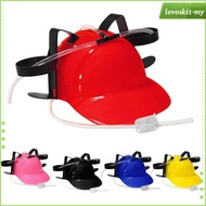 [LovoskibcMY] Novelty Drinking Helmet Guzzler Drinking Helmet Drinker Favor Hat Can Holder