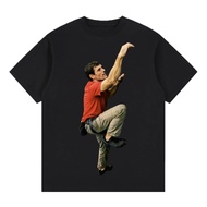 Alex Honnold Dynamic Climbing T-Shirt Free Solo For Men And Women Plus Size Cotton Short Sleeve Shir