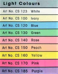 A4 Colour Paper 80GSM Light Colour (450'Sheets)