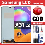 LCD for SAMSUNG A31 4G Compatible For Original Glass Touch Screen Digitizer