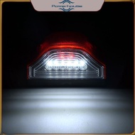 POWER  3 LED Number Lamps E9 12V-24V For Lorry Truck Trailer White Light Waterproof Car License Plat