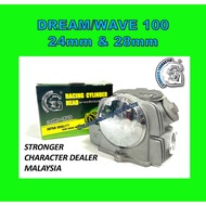 EX5 RACING HEAD SET 28MM 24MM SC EX5 HEAD RACING 24MM 28MM SC EX5 CYLINDER HEAD RACING 28MM 24MM SC 