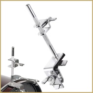 Drum Cowbell Clamp Cowbell Holder Hoop Clamp for Drum Adjustable Height Drum Hardware for Bass Drum 