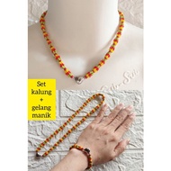 Bead necklace / dayak necklace / dayak bead necklace / Bead necklace / kalimantan dayak necklace / d