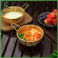 Bv✿  380ml Camping Rice Bowl with Handle Barbecue Sierra Bowl Stainless Steel Portable Camping Bowl 