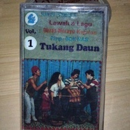 Full box cassette tape "TOPENG BETAWI/BOKIR NASIR/TUANG daun VOL.1"