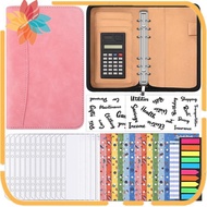 A6 Budget Planner with Calculator Zip Budget Binder Budget Planner Made with Envelopes for Money Sav