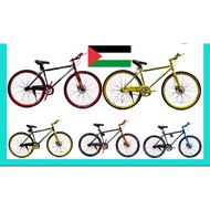 Basikal fixie 20inch/fixie 24inch/fixie 700c tayar hidup original campion bicycle kid ride brake dis