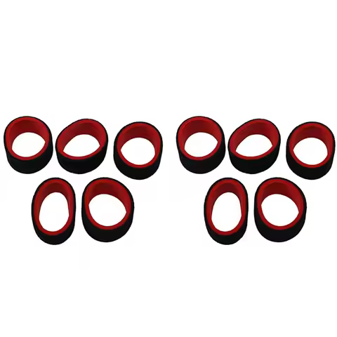 X18A-10Pcs 2-Color RC Cars Transmitter Steering Wheel Foam Grip Hand Wheel Sponge For TRAXXAS Futaba