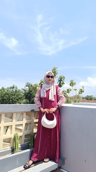 Gamis Terbaru - Gamis Maryam Rayon Twill Premium -Busuifriendly Busana Muslim