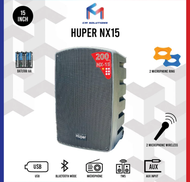 Speaker Aktif Portable Huper 15 inch Huper NX15 ORIGINAL