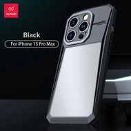 XUNDD For iPhone 15 16 Pro Max 16 Plus 16E Case Luxury Casing Anti Fingerprint Transparent Phone Cov