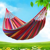 Outdoor Curved Bar Reinforced Hammock Durable Outdoor Swing Bed Heavy Duty Hanging Hammock