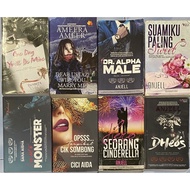 Pre-loved Novel / Anjell / Dr. Alpha Male / Dheo’s / Sara Aisha / Marissa / Sha Raina