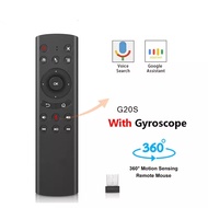 Voice - G20 flying mouse 2.4G wireless voice remote control 2023 Gyro Smart Voice G20 IR Learning 2.4G Wireless Fly Air Mouse Android TV Box